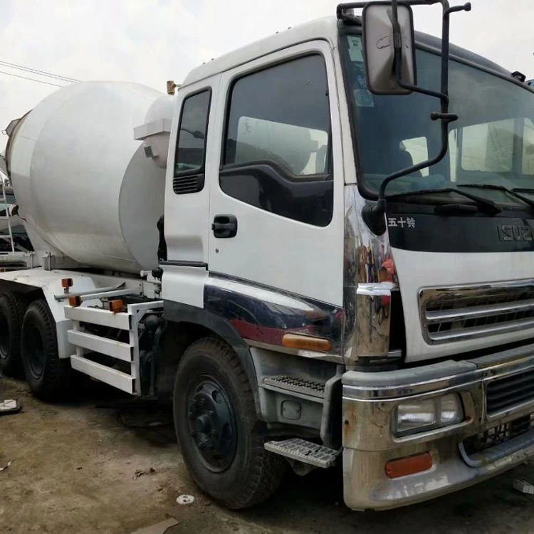 Б/у Бетономешалка HOWO CXZ для продажи, б/у дизельный бетоносмеситель ISUZU для продажи
