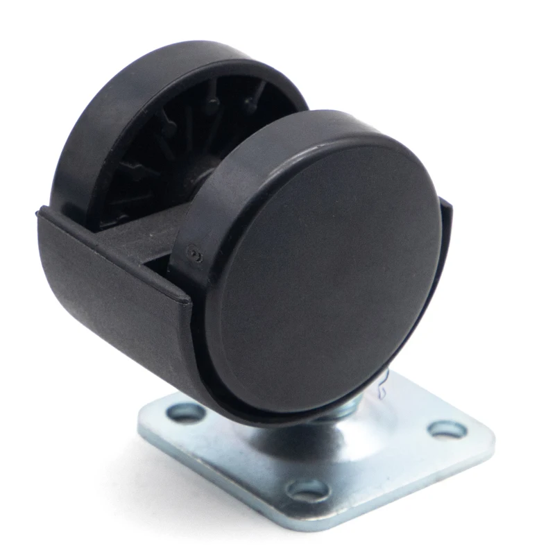 Supply 1.5 2 2.5 3 Inch 75mm 100mm metal hood plastic caster wheel for furniture caster nylon wheel Sofa Office chair caster