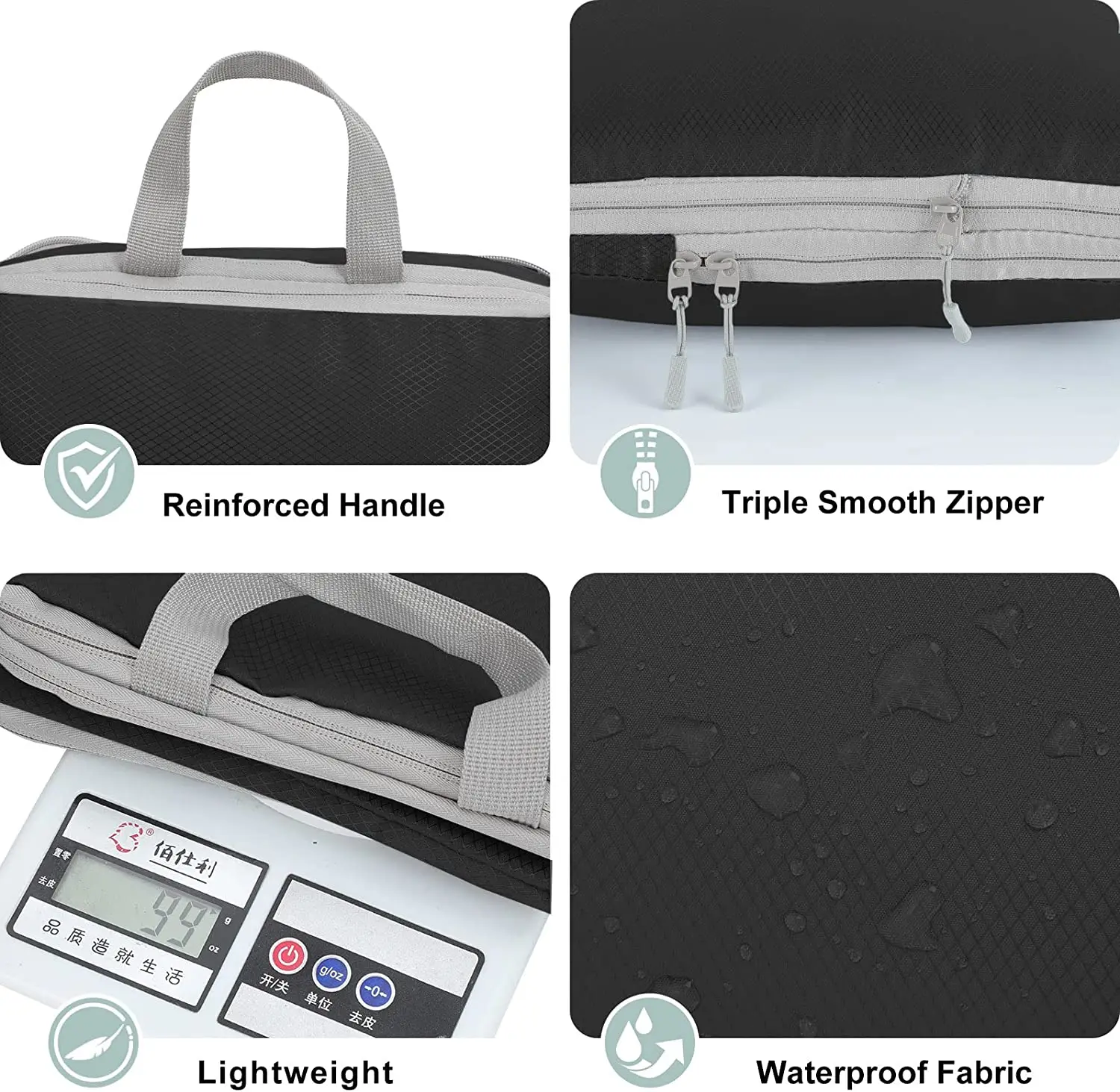 Compression Packing Cubes for Travel Carry on Suitcase Organizer Bags 7set Expandable Travel bags Organizer