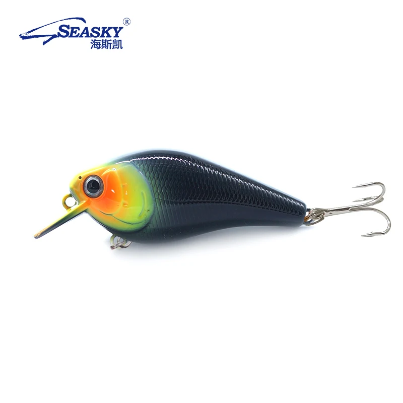 SEASKY 7cm 18g Crank Bait Topwater Diving Freshwater Bass Perch Trout Fishing Hard Lure