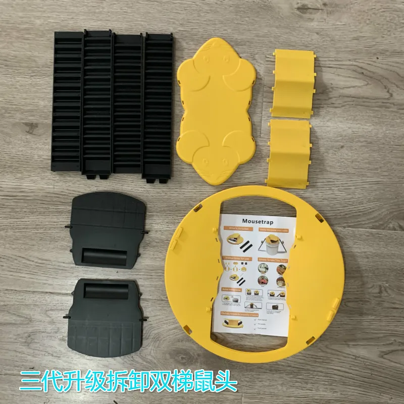 Top Family Plastic Smart Automatic Reusable Humane Bucket Rat No Kill Mouse Trap Friendly Trap