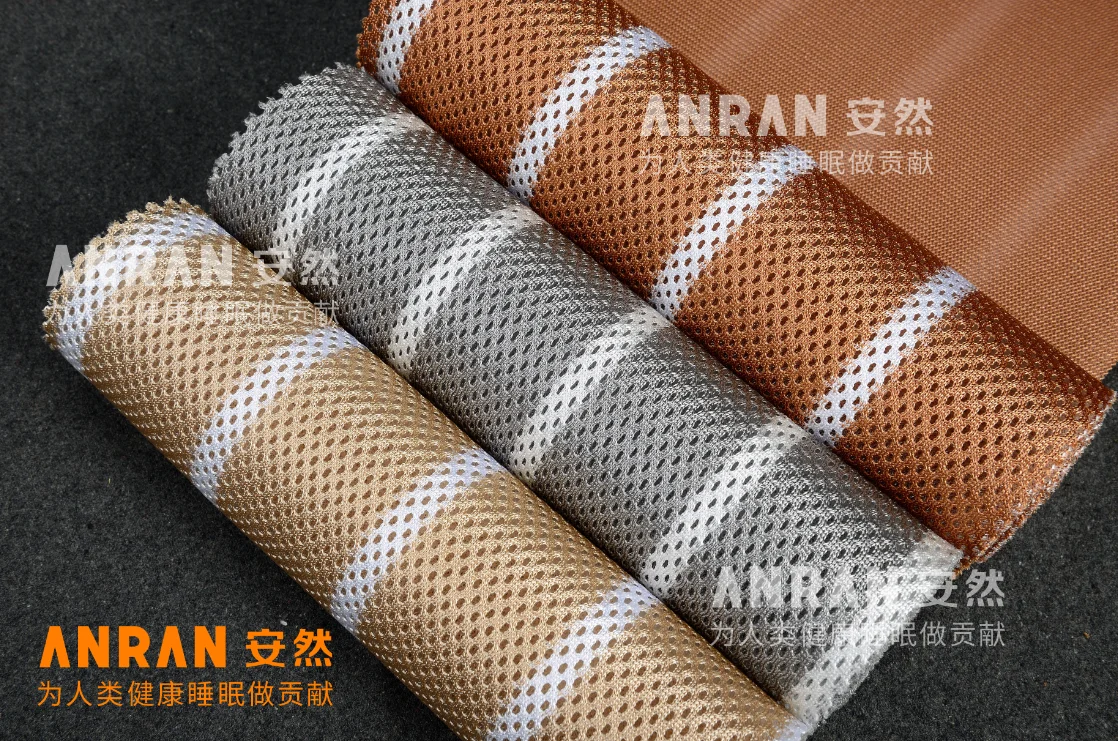 Oeko-Tex Certificated Breathable 8mm Thickness 100% Polyester ECO Friendly F-zero Air 3D Mesh Fabric Mattress Edge Tape