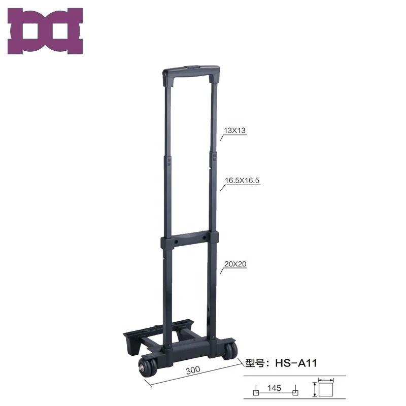 Portable hand truck luggage trolley carts