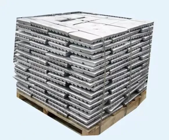 Wholesale High Quality Aluminum Metal Ingots 99.995% Alloy Primary Zinc Ingot Silver Zinc Bar Pure Zinc Ingot