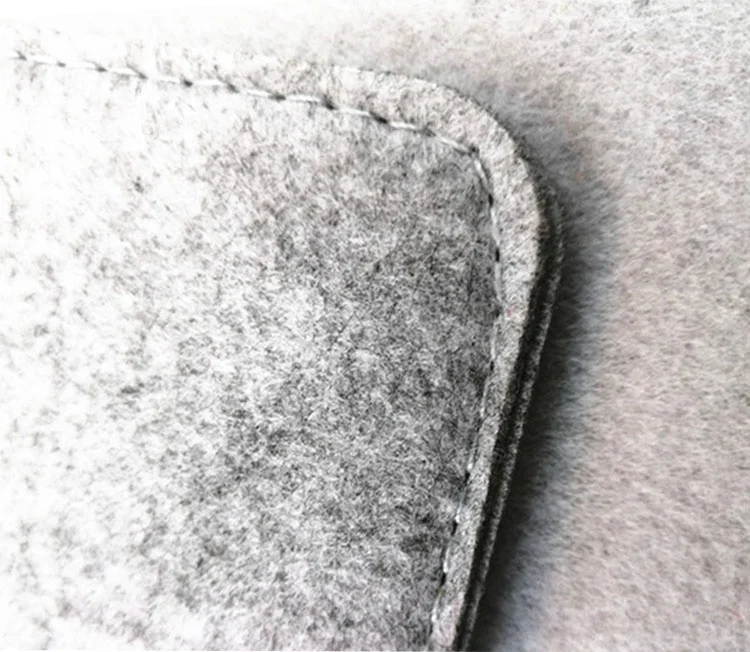 Multi functional Felt School Student Book Cover Felt Daily Travel Office Notebook Pad Cover Pencil Case