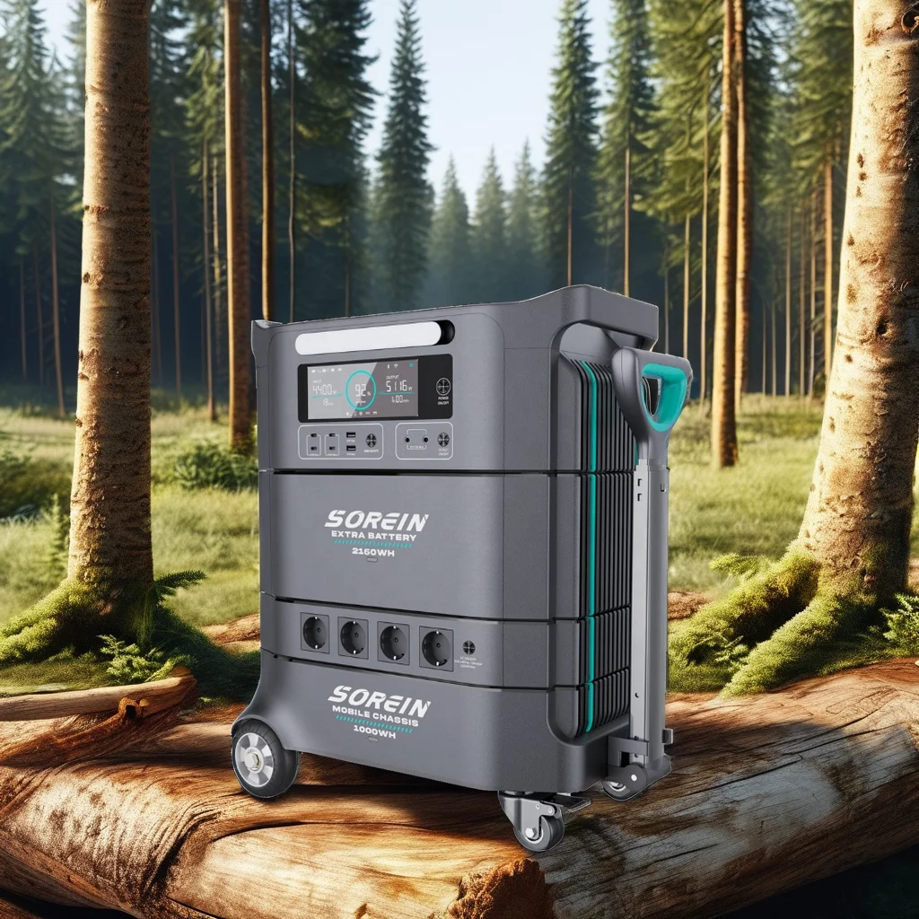 All in One Indoor Lfp 4000w 5000 Watt Solar Generator Price for Home Use Eu Warehouse Solar Inverter Solar Power Station 3000W