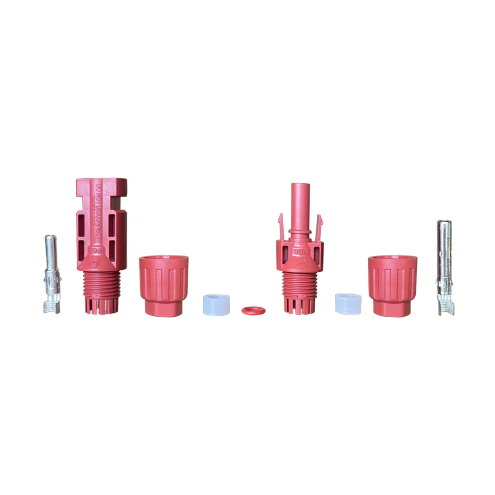 IP68 17A/22.5A/30A UL94-VO PPO 2.5mm2/4mm2/6mm2 Crimp Price PV Solar Cable Female Connector
