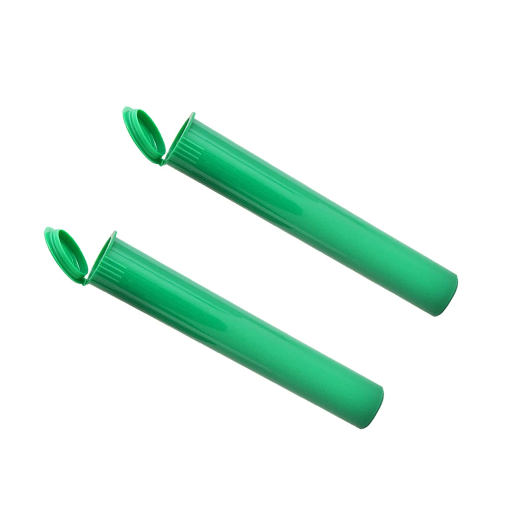 New Design Plastic Pop Top Tube Smell Proof Airtight Cone Container 116mm Pre roll Packaging