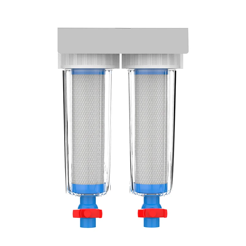 Manual Powered Whole House Water Filter Pre-Filter Household Backwashing Sediment Filtration Tap Water Rural Well Outdoor