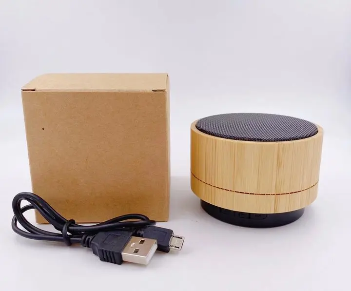 Новое поступление Bluetooth беспроводной несколько форм небольшой мини-размер деревянный экологически чистый бамбуковый многофункциональный портативный динамик