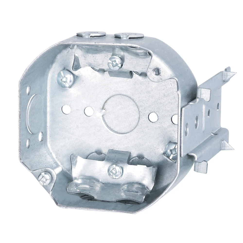 Galvanized iron box steel square utility metal boxes with UL cETL ISO9001