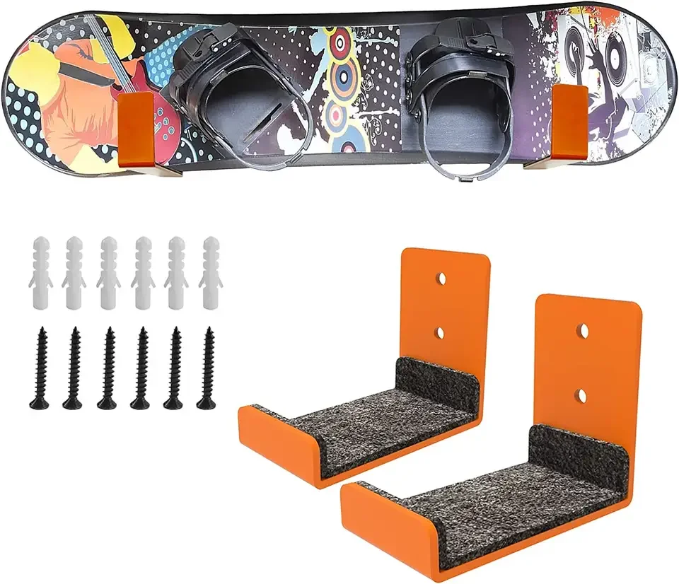 OEM Storage Display Steel Surfboard Rack Surfboard Wall Mount Minimalist Wall Racks For Shortboards And Longboards