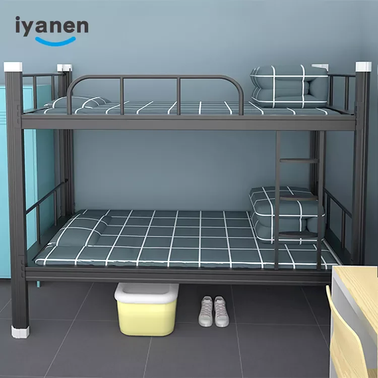 Steel Bunk Beds Hotel Double Deck Letto A Castello Con Scrivania Yurt Ranza letto matrimoniale Bunk Bed