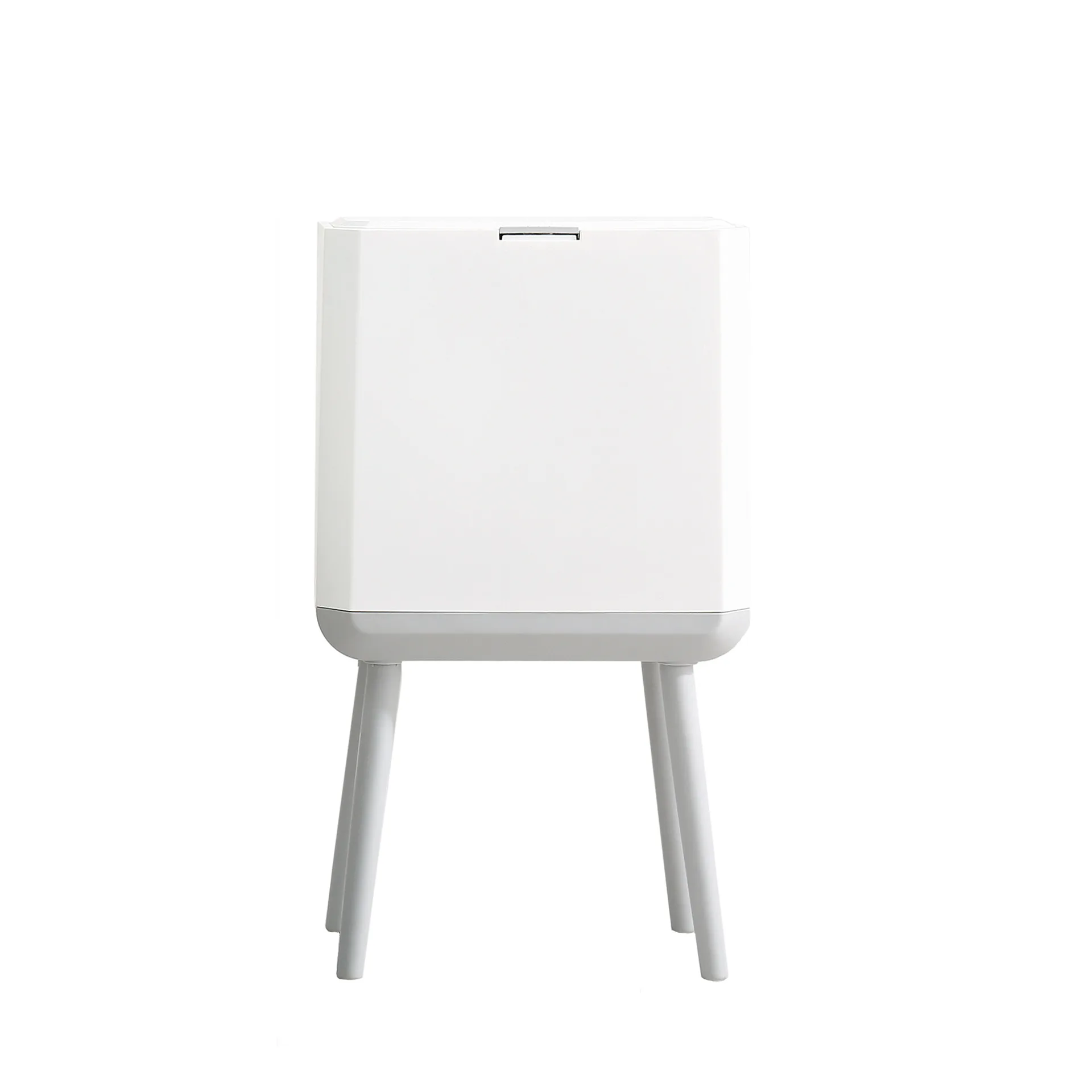 Hanser HSW-003 15L Plastic Kitchen Garbage Bin Trash Can With Leg Office Waste Bin Dustbin  Rubbish Bin Trash Storage Bucket