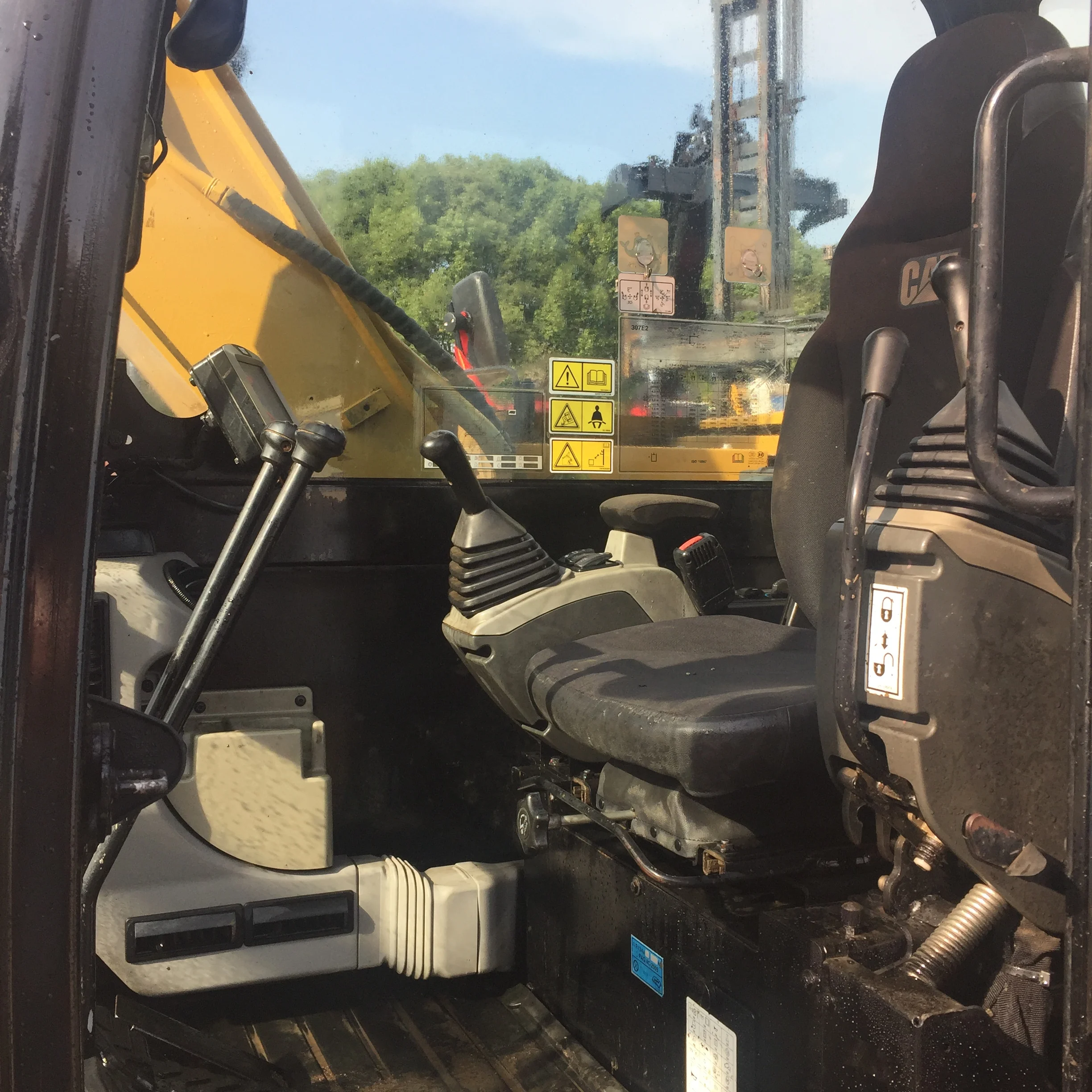 CAT 308E2 307E2 with blade Used 8Ton Hydraulic Crawler Excavator with Cheap Price