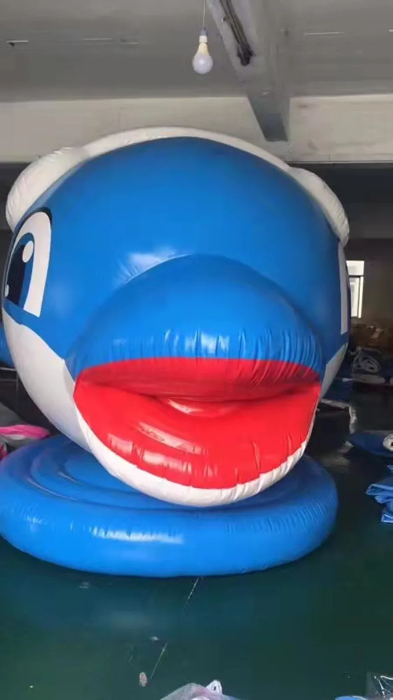 Advertising Inflatable cartoon cute big fish inflatable statue fish inflatable small animals fish for event decoration