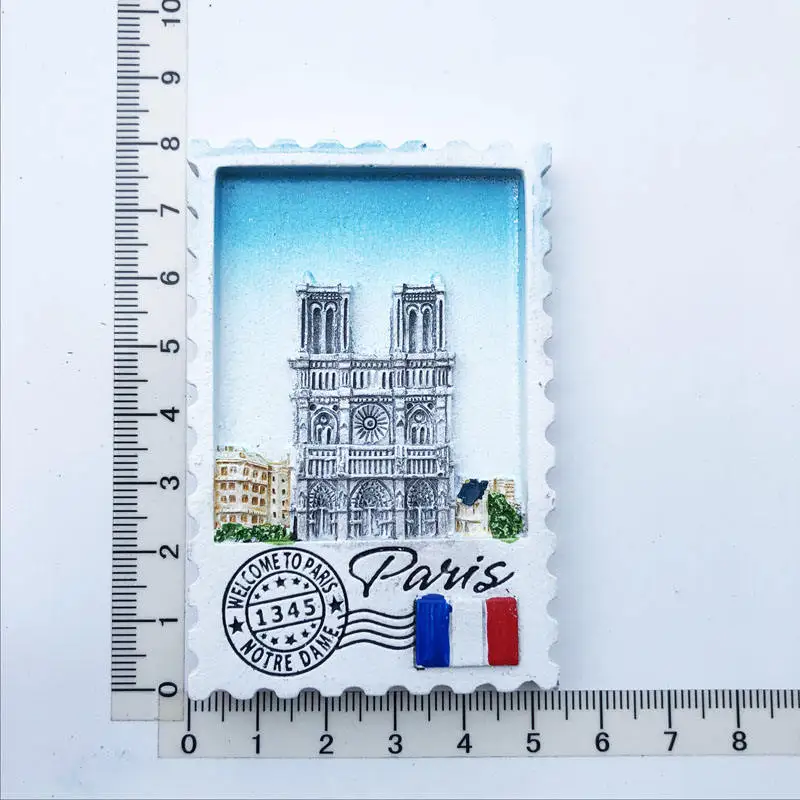 France new Paris tower Louvre refrigerator magnet stamp modeling new hot home decoration