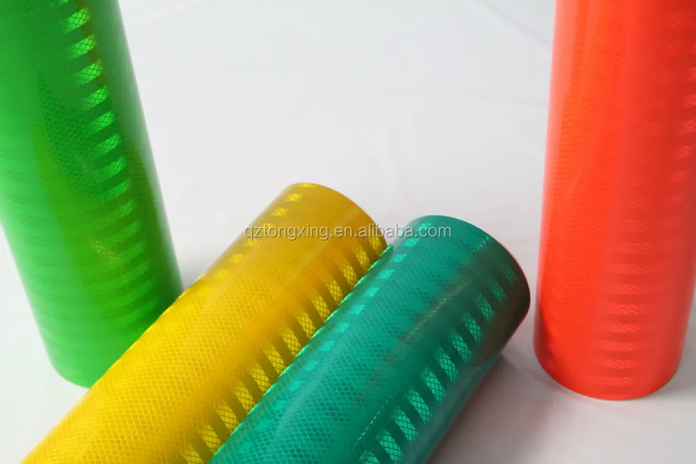 Hot Sale PVC Reflective sheet roll forTemporary Traffic Signs