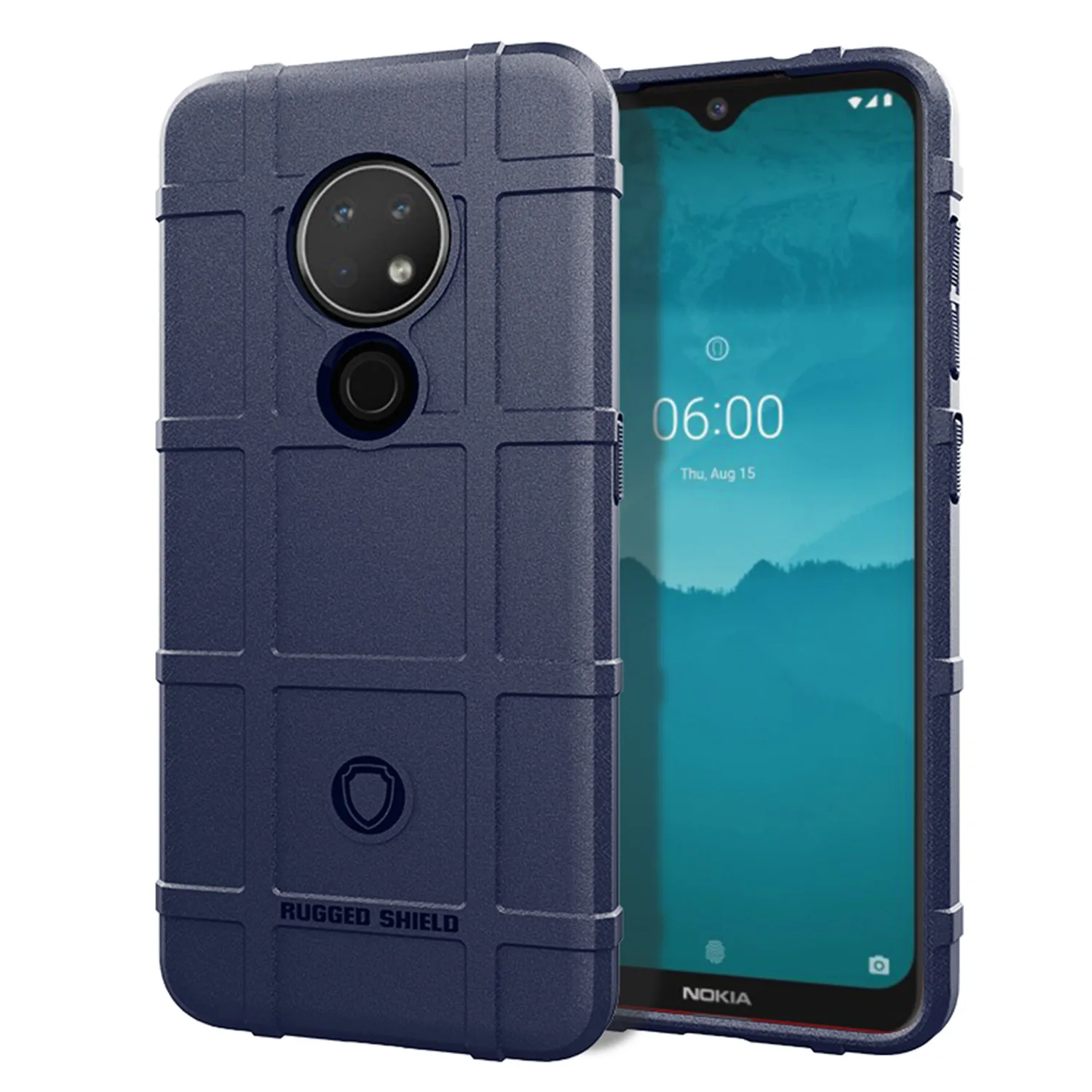 For NOKIA 6.2 Nokia 7.2 Armor Rugged Shield Case Soft TPU Anti-fall Shell Cover Housing Silicone Cases