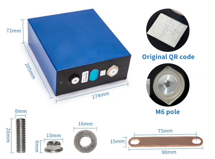 High Capacity Power System Lithium Iron Phosphate Deep Cycle Lifepo4 Battery Cell 3.2v 280ah