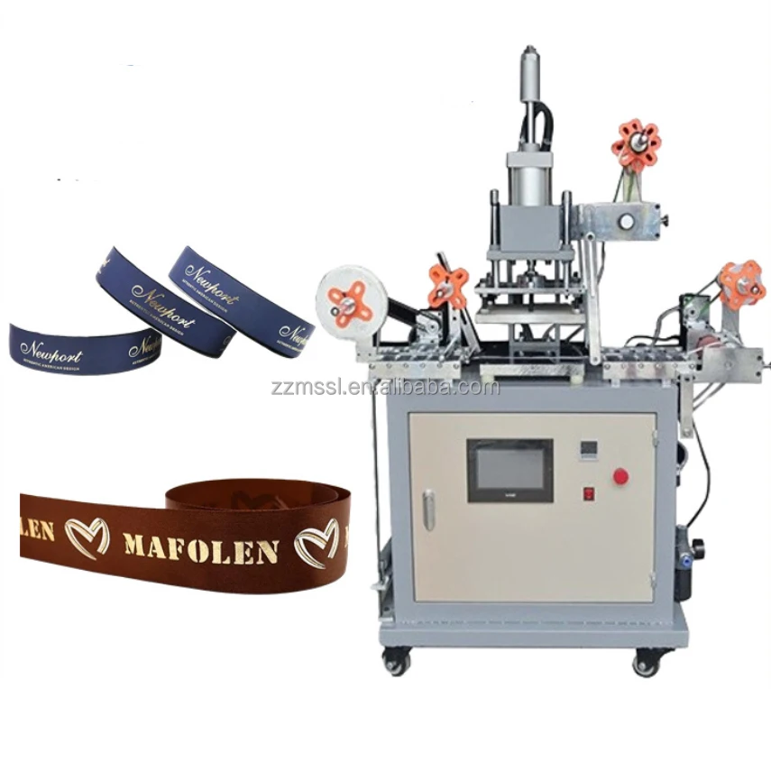 Automatic Continuous Hot Foil Stamping Machine for Ribbon Hot Foil Stamping Machine