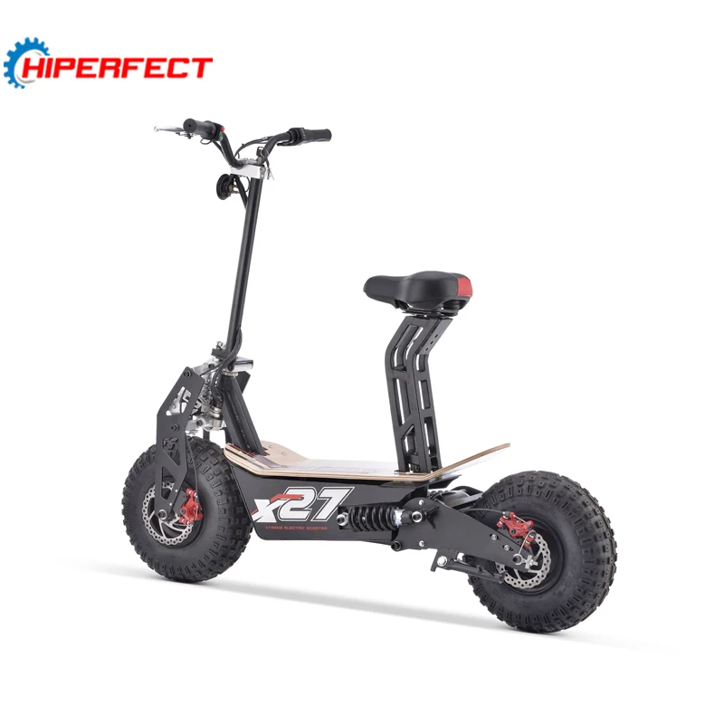 
1600w 48v brushless motor widewheel Fat Tyre Scooter Electric 