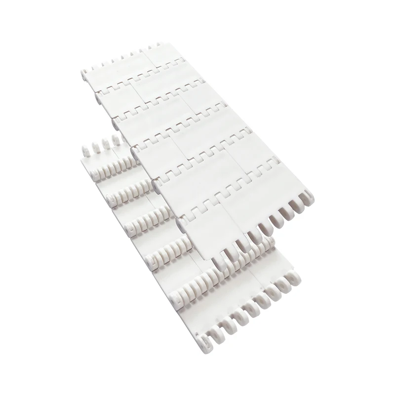 Uri-80  Whole Sale POM/PP Material Small Pitch Plastic Conveyor System Component Hot Pot Conveyor Belt For Food Industry