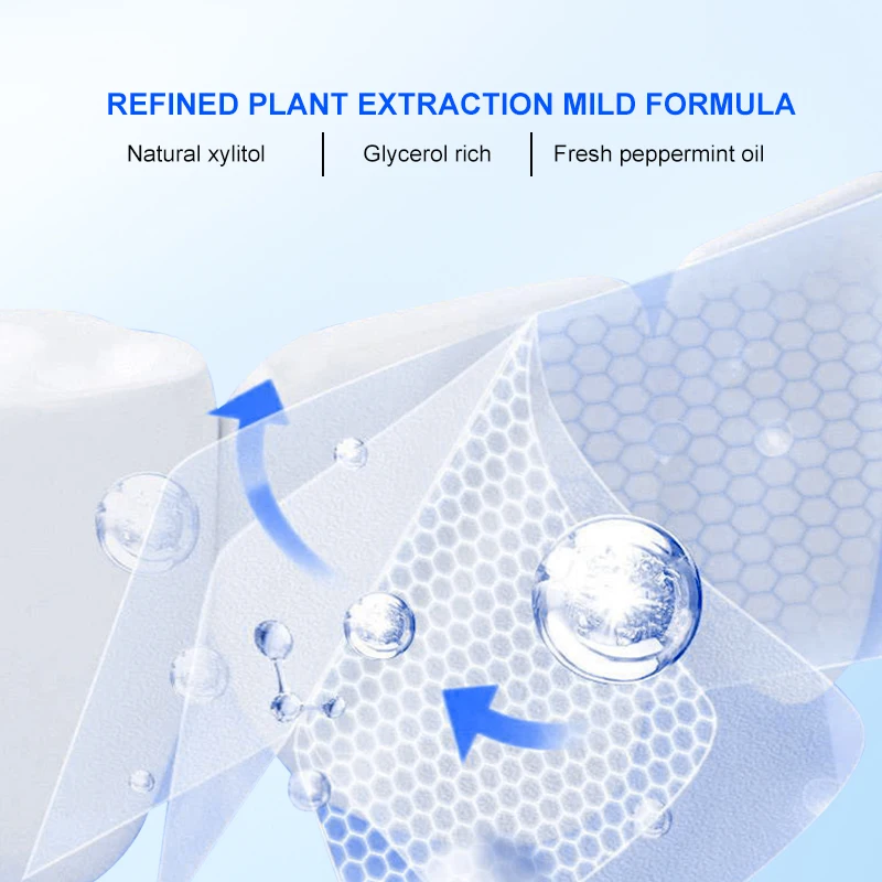 Best Result Tooth Bleaching Gel Strips Non Residue Home Teeth Whitening Strips Custom Logo