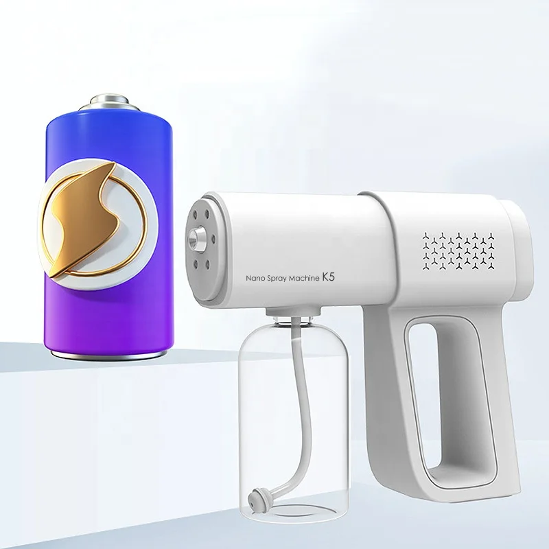 Household portable wireless handheld atomization fog k5 nano spray gun nano alcohol spray machine k5 nano spray gun