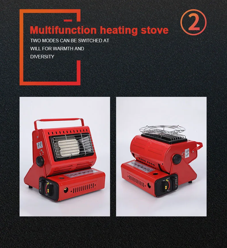 Custom Portable Mini Cooking Butane Burner Camping Heated Outdoor Gas Stove Butane Burner Camping Heating Outdoor Gas Stove