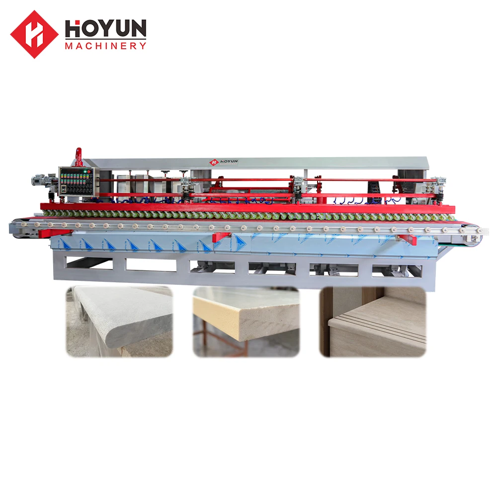 Hongyi Professional Ceramic Tiles Polishers Lines Shaping Stone Edge Grinding Machine Marble Cutting Polishing Machine For Tiles