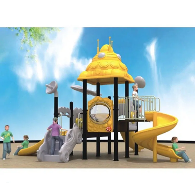 residential plastic outdoor playground equipment with Plastic Slide Manufacturer Price