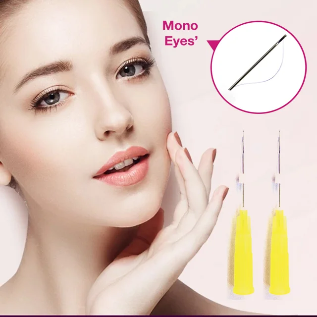 Pdo thread double mono screw  30G25mm lift quality pdo thread face dermal filler facial dermal fillers
