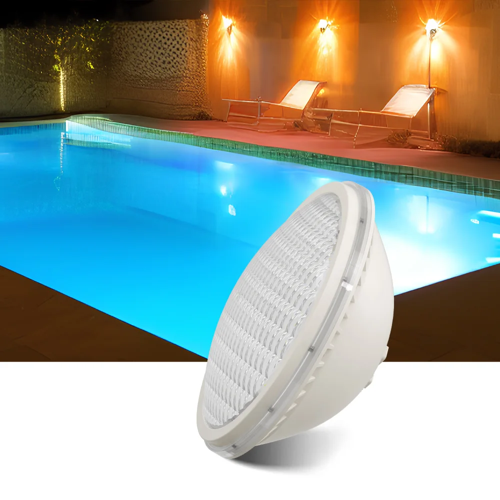 18W ABS Material PC Cover RGB Switch Control LED best above ground pool lights
