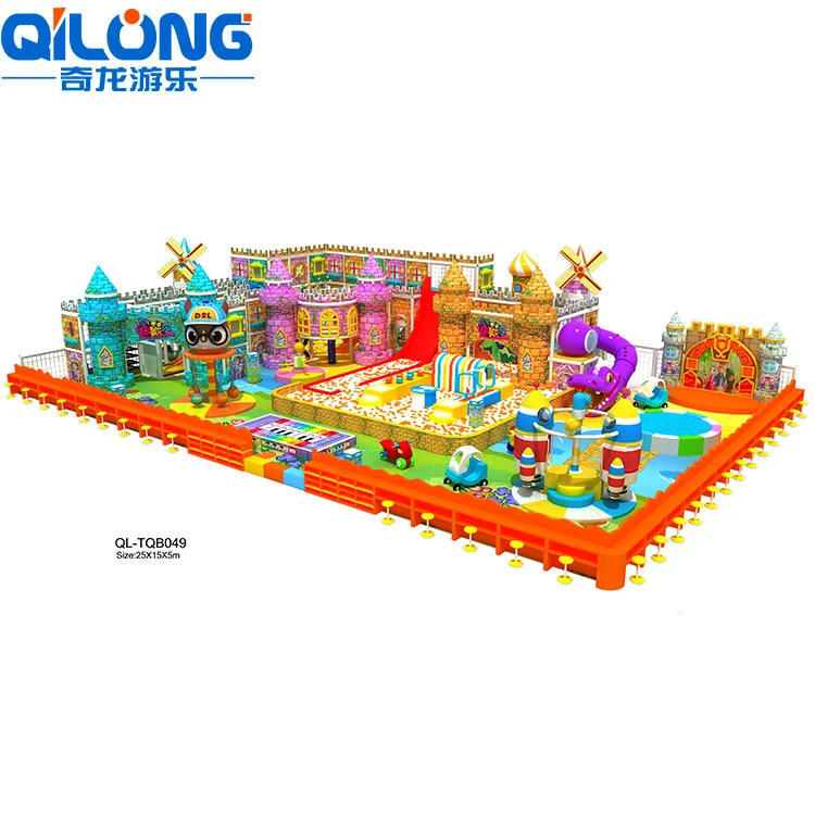 New Design Candy Style Playground Indoor Equipment (QL-150523D)