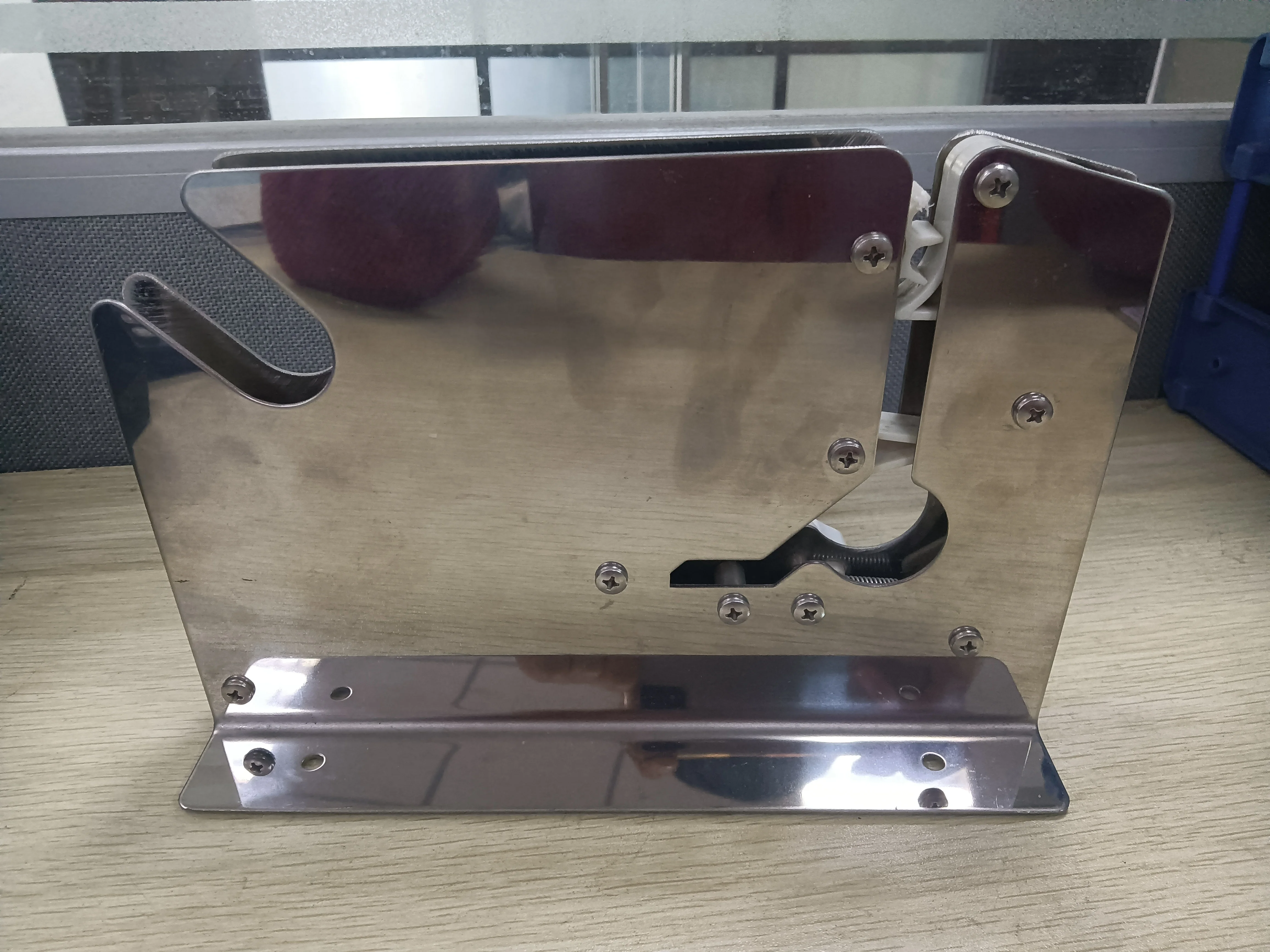 Silver Fruit Packing Cutter Plastic Bag Sealer for Supermarket Bags Sealing Dispenser