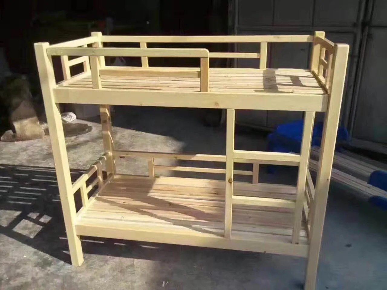 Children Kids Used Bunk Bed for Kids Chit Beds Babe Furniture Double Korean White Wood Box Style Packing Modern Bedroom Color