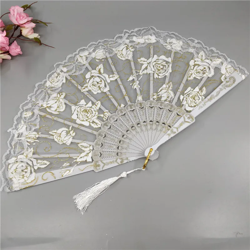 Personalized Wood Folding Hand Fans Wedding Wholesale For Women
