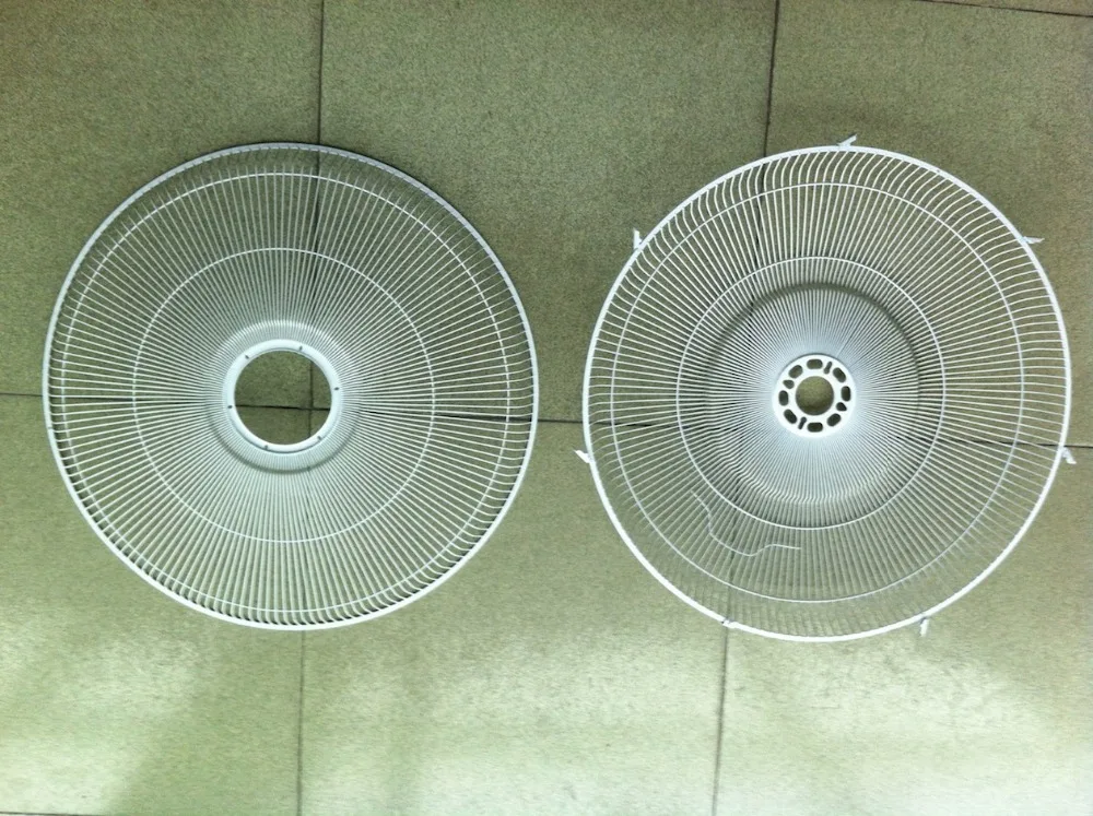 18 inch electric fan plastic protective net is specially sold in Colombia