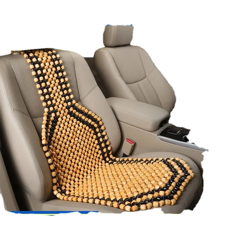 Cooling wooden beads car seat cover universal hot selling front seat cushion for car