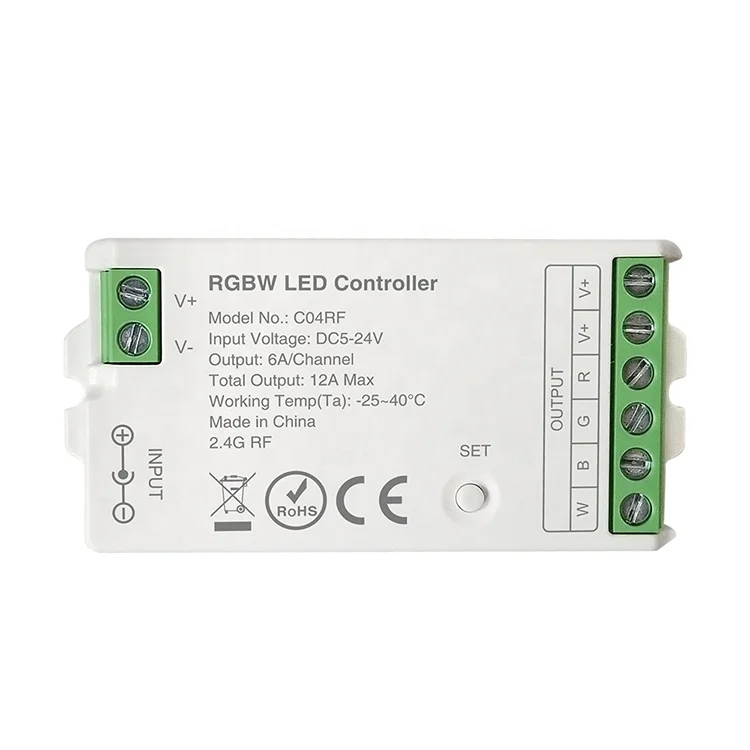 RGB RGBW RGBCCT Светодиодная лента диммер контроллер 2 4G Tuya умная домашняя панель управления