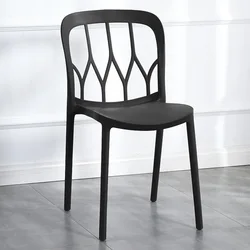 Hot sale cheap plastic strong restaurant dining room chairs wholesale stackable plastic chair