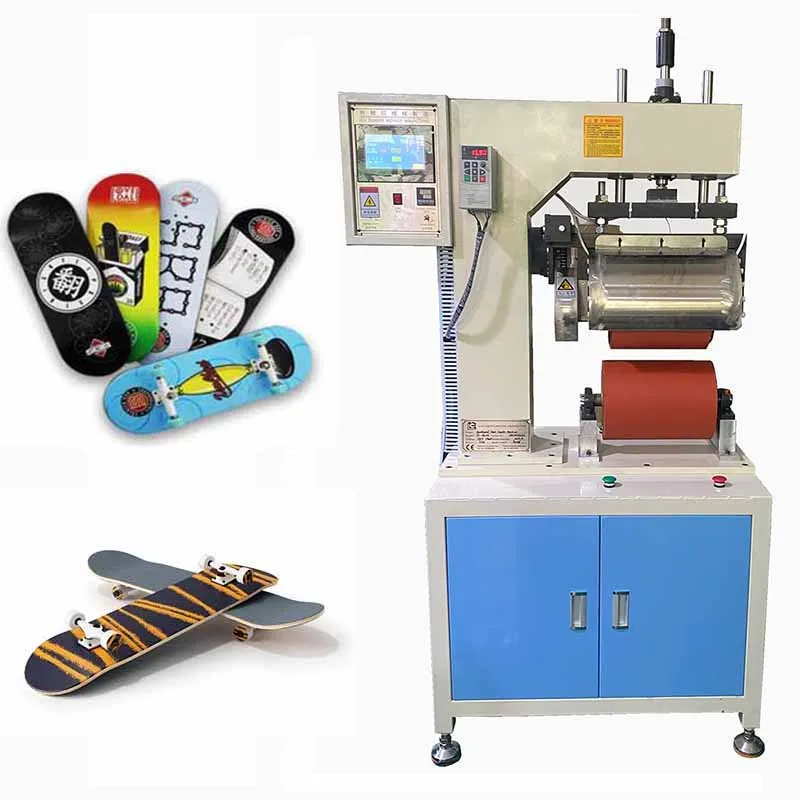 LC Brand Roller Semi-Automatic Sublimation Heat Press Transfer Printing Machine For Skateboard