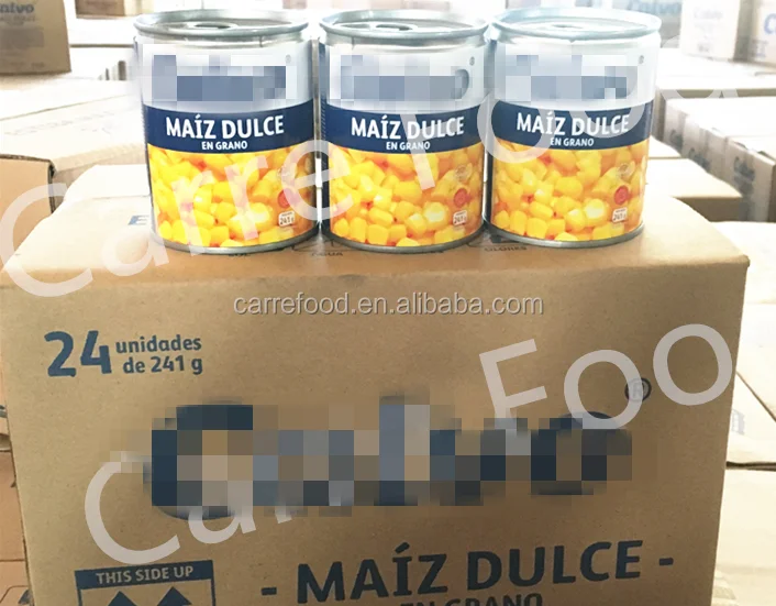 calvo maiz dulce en grano