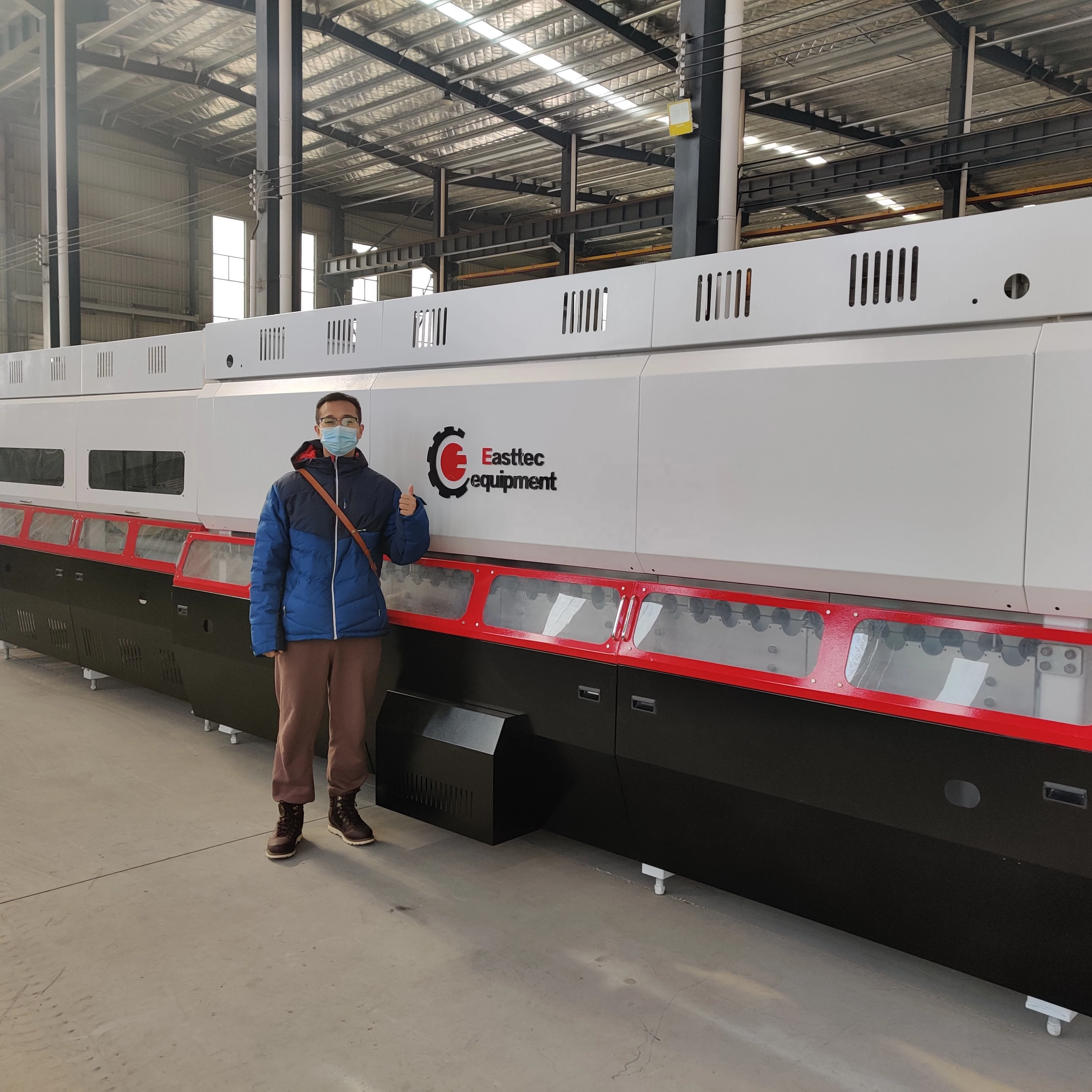 2025 Latest Models Genuine Products Glass Melting Furnace Glass Tempering Machine best quality