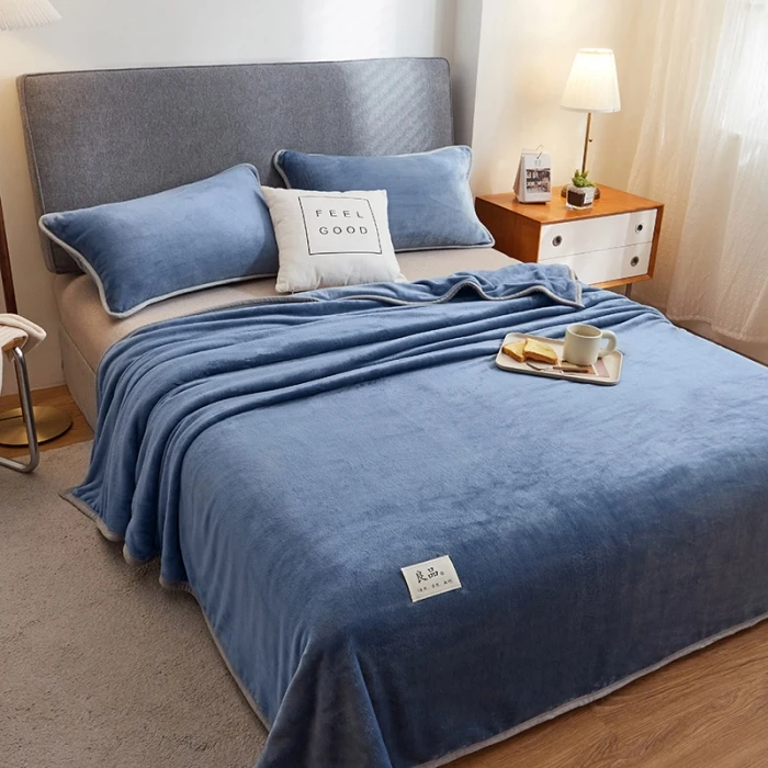 Custom Soft Polyester double side Baby Pet Waterproof Polar Flannel Fleece Blanket