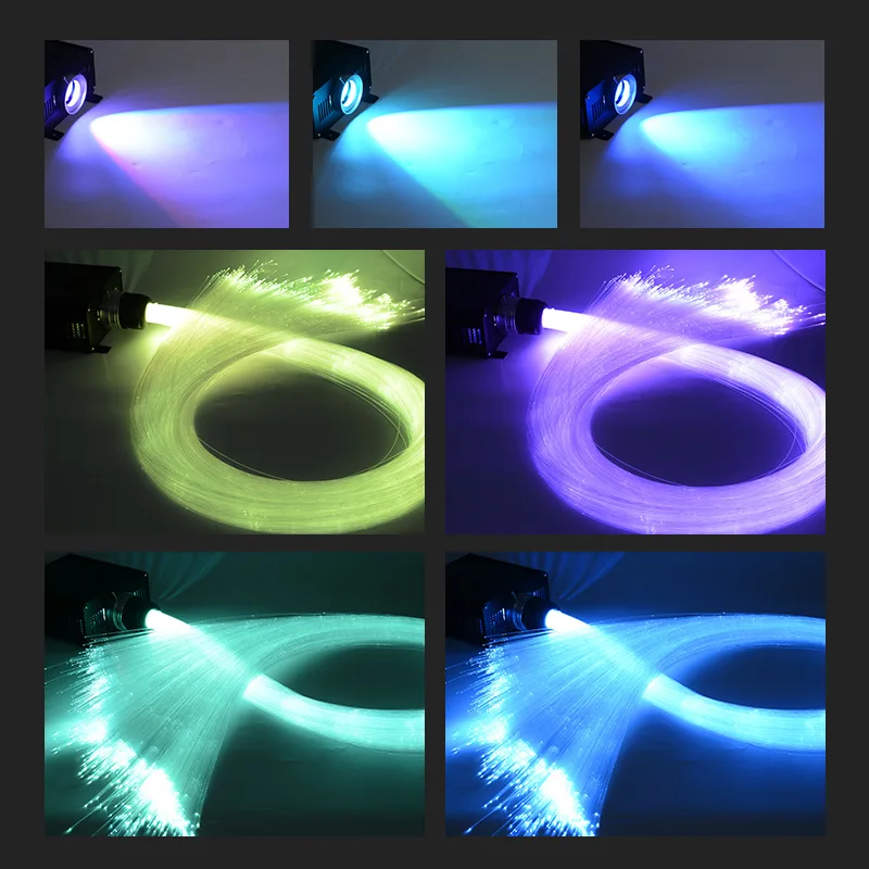 Customization Fiber Starry Sky Ceiling Home Hotel Office Lobby Star Meteor Design Fiber Ceiling Moon Star Moving Decorative