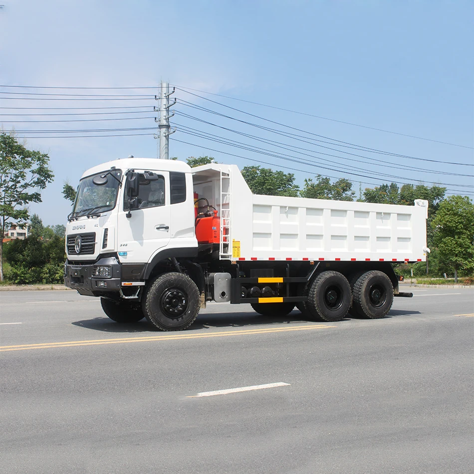 Лидер продаж большой самосвал Dongfeng 6*4 12 5 тонн YCK09360-60 360 л.с. для городского строительства/транспортировки