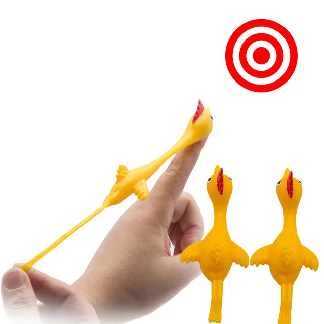 Рогатка в форме индейки KSF TPR игрушки-рогатки игрушки-курицы катапульта игрушка-фиджет для