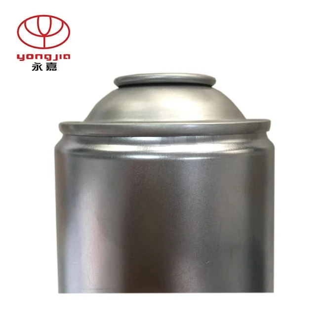 Factory direct sale aerosol empty can container round tin empty aerosol tin can aerosol cans